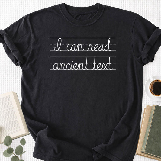 I Can Read Ancient Text Unisex T-Shirt - Book Social Club