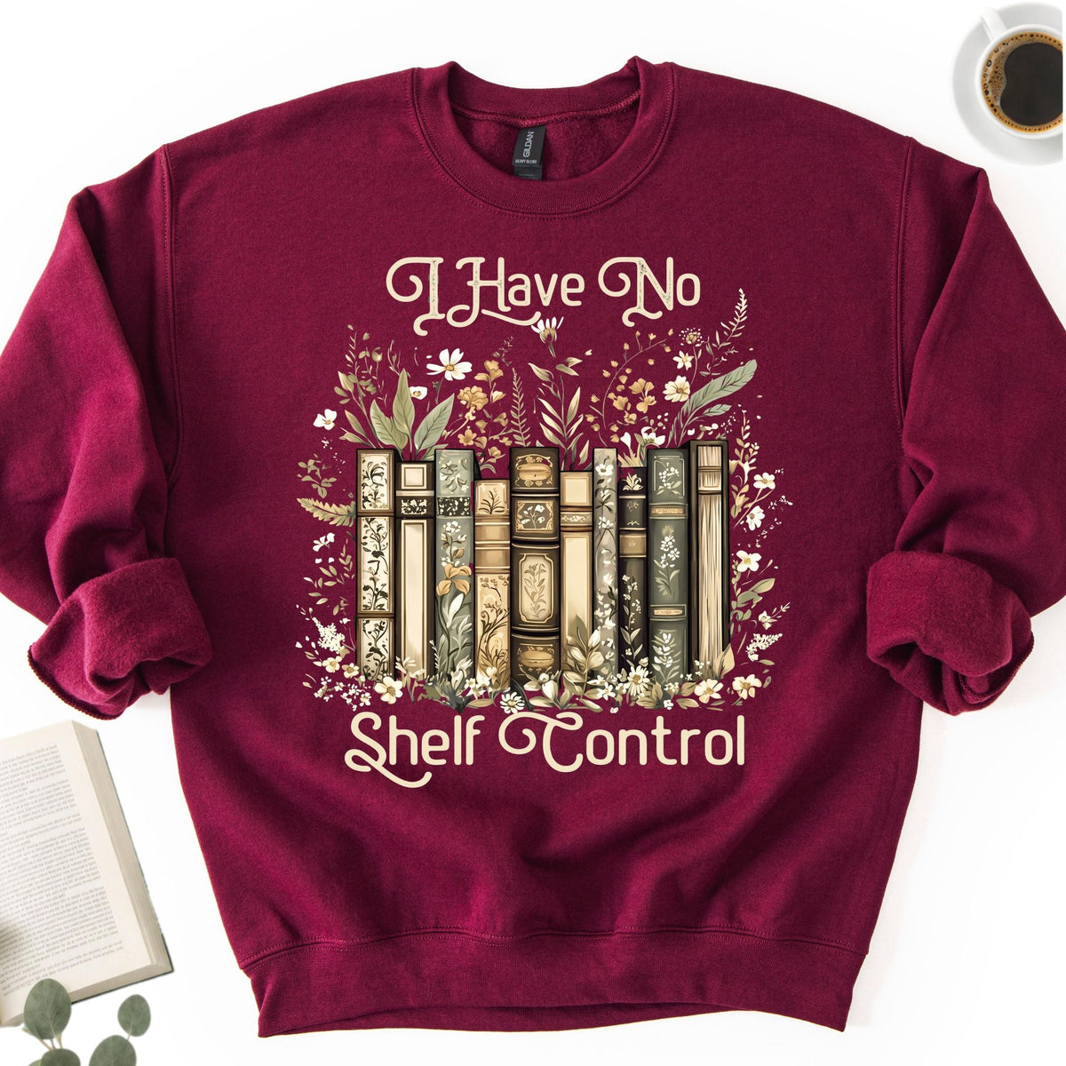 I Have No Shelf Control Unisex Sweatshirt - Book Social Club