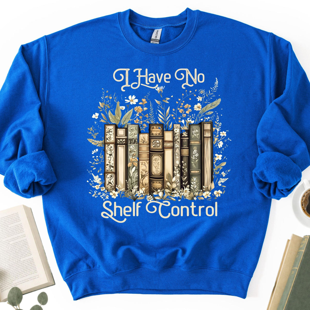 I Have No Shelf Control Unisex Sweatshirt - Book Social Club