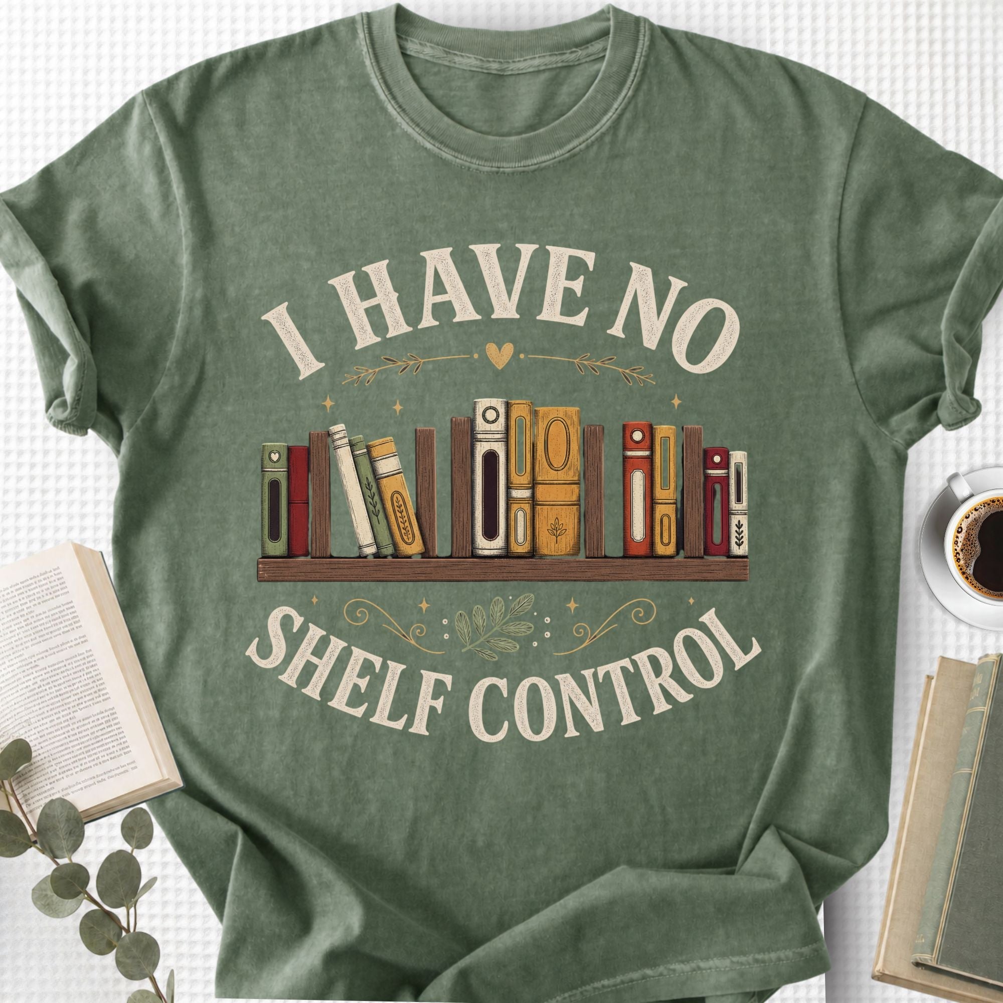 I Have No Shelf Control Unisex T-Shirt, Funny Book Lovers Shirt - Book Social Club