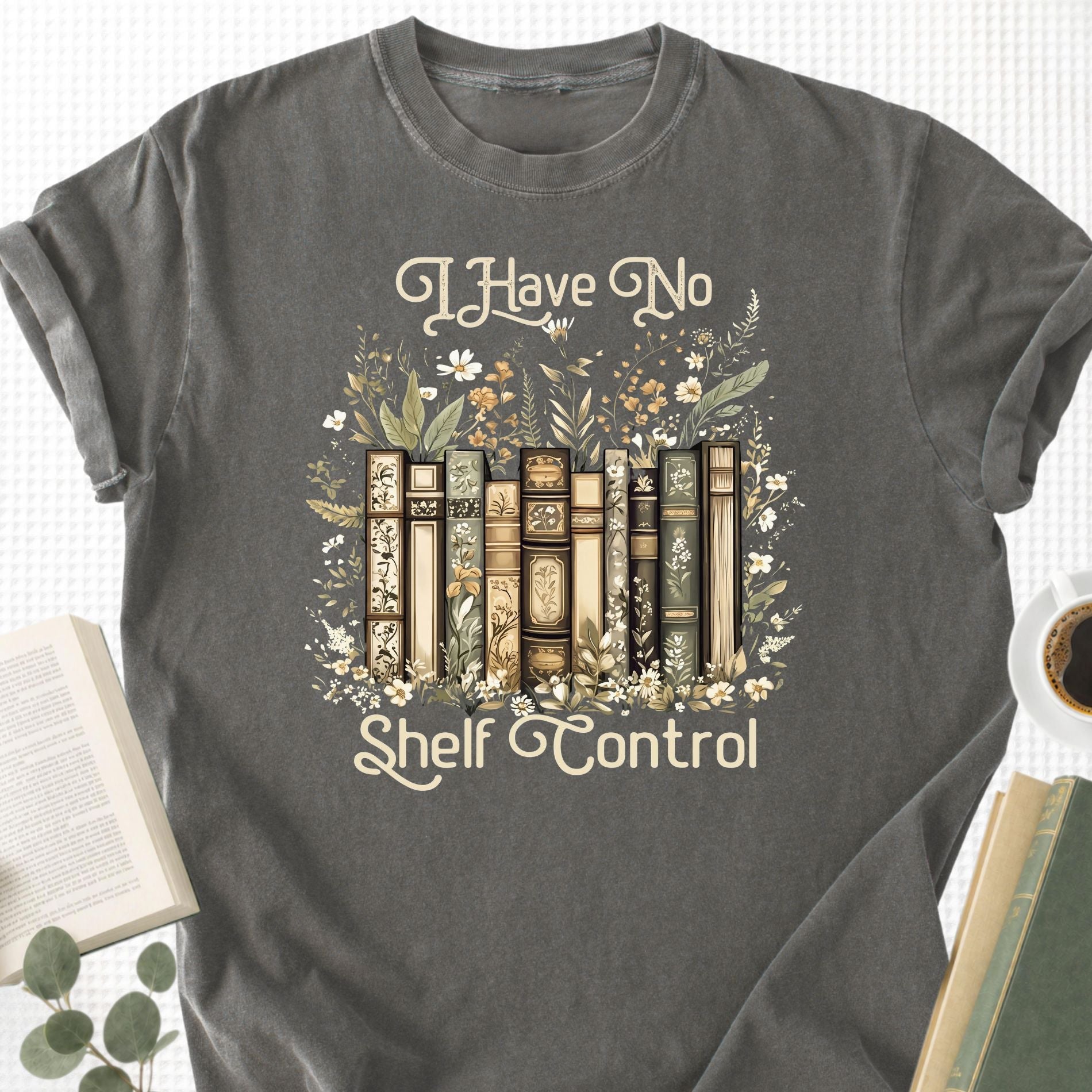 I Have No Shelf Control Unisex T-Shirt - Book Social Club