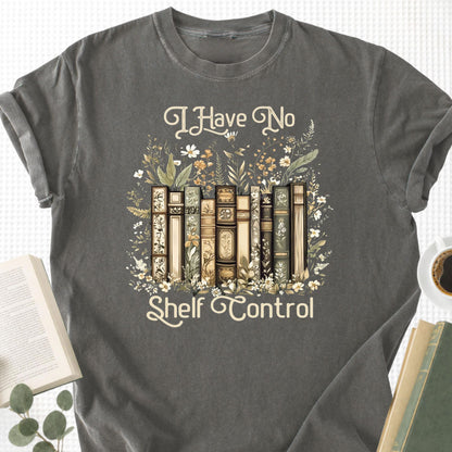 I Have No Shelf Control Unisex T-Shirt - Book Social Club