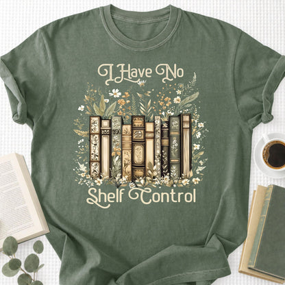 I Have No Shelf Control Unisex T-Shirt - Book Social Club