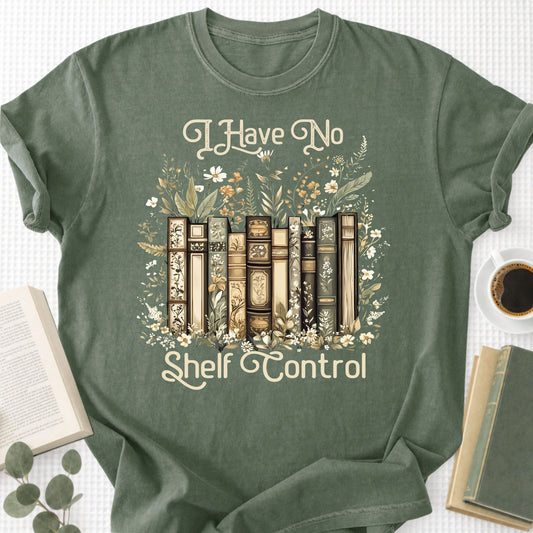 I Have No Shelf Control Unisex T-Shirt - Book Social Club