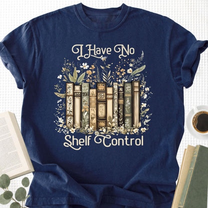 I Have No Shelf Control Unisex T-Shirt - Book Social Club