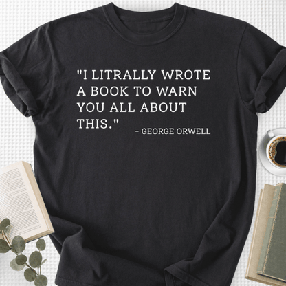 I Literally Wrote A Book Unisex T-Shirt, Funny Book Lover Gift - Book Social Club