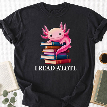 I Read A'Lotl Unisex T-Shirt - Book Social Club