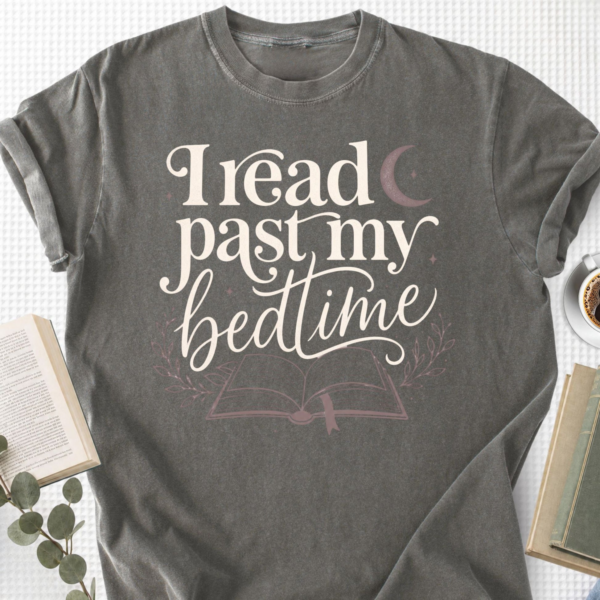 I Read Past My Bedtime Unisex T-Shirt - Book Social Club