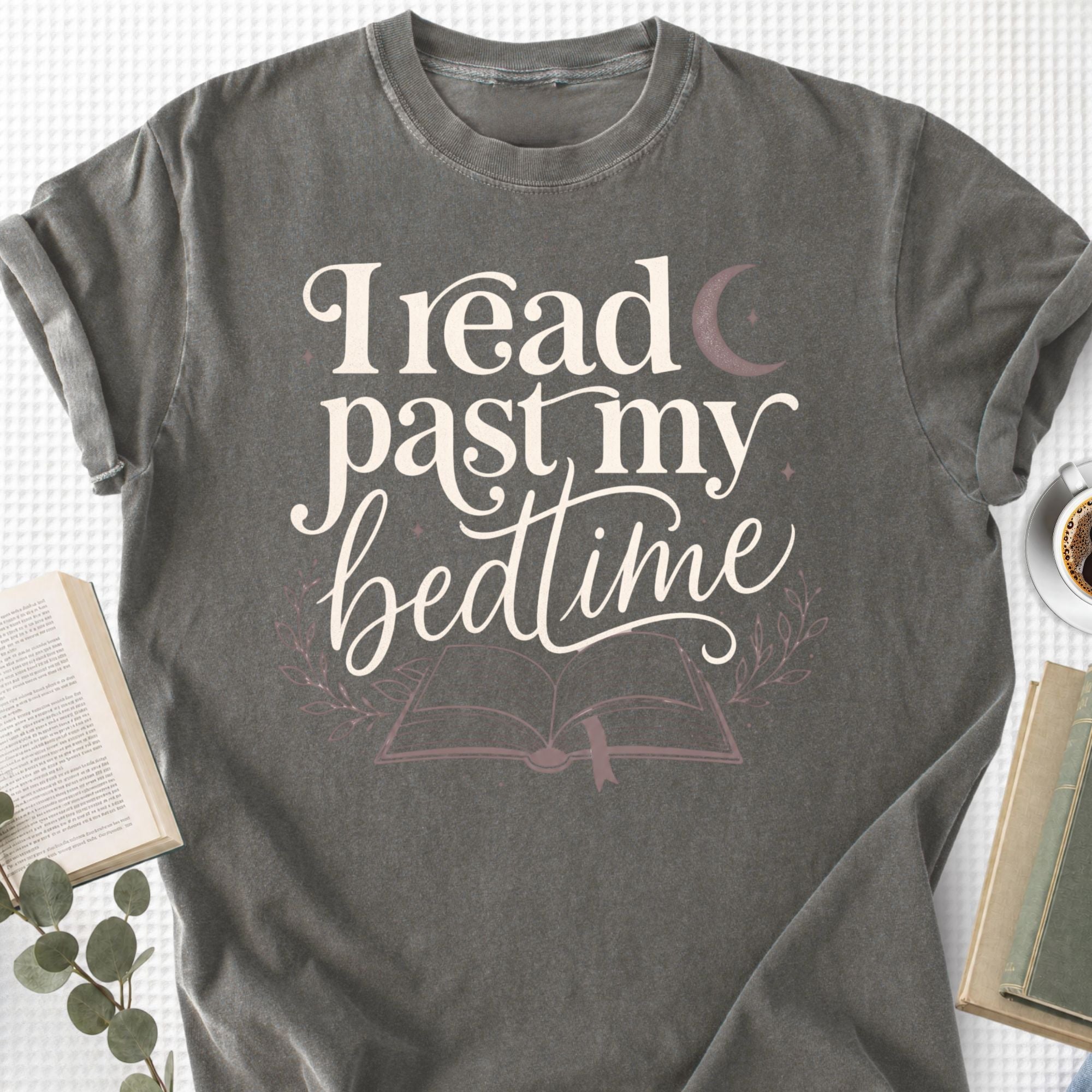 I Read Past My Bedtime Unisex T-Shirt - Book Social Club