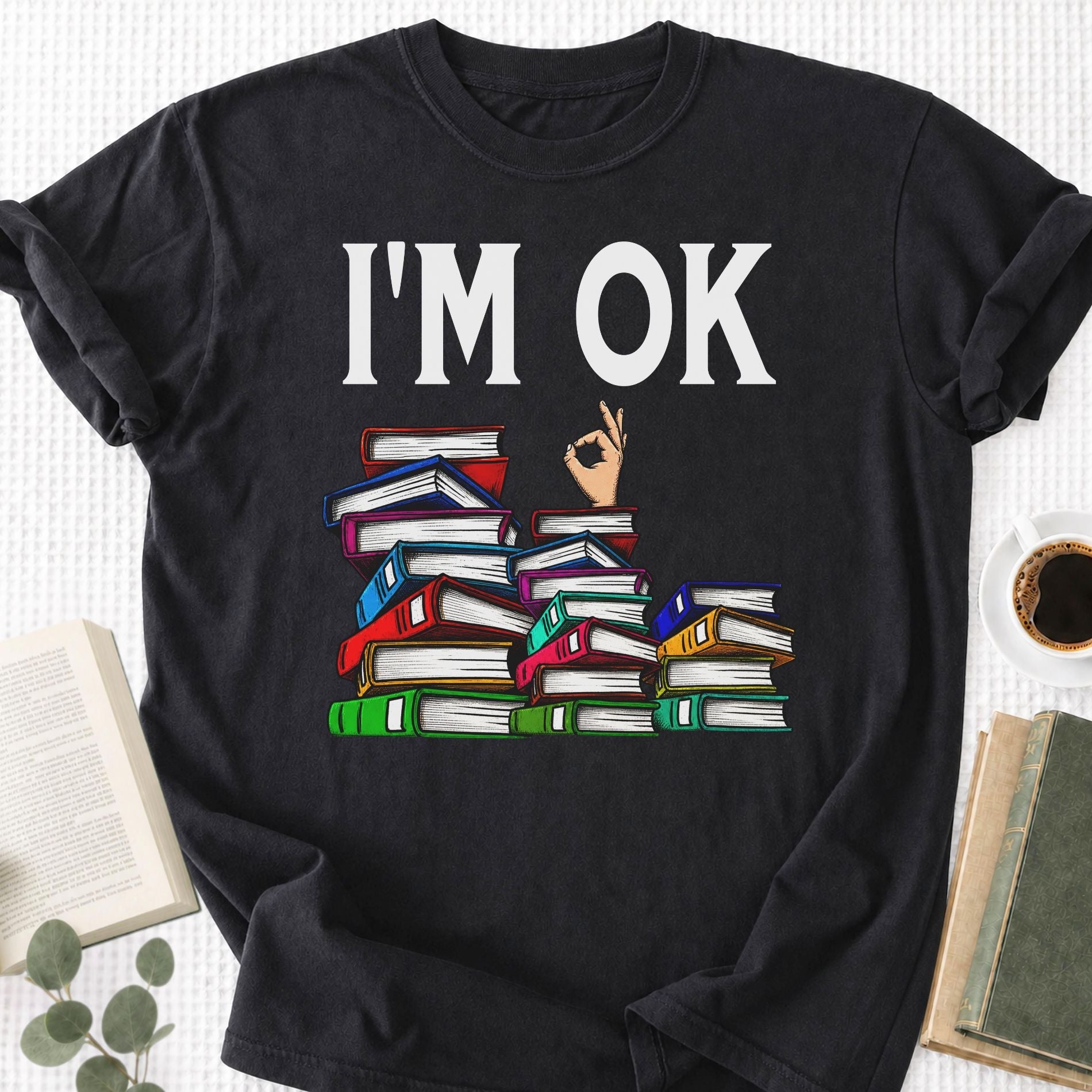 I'm Ok Unisex T-Shirt - Book Social Club