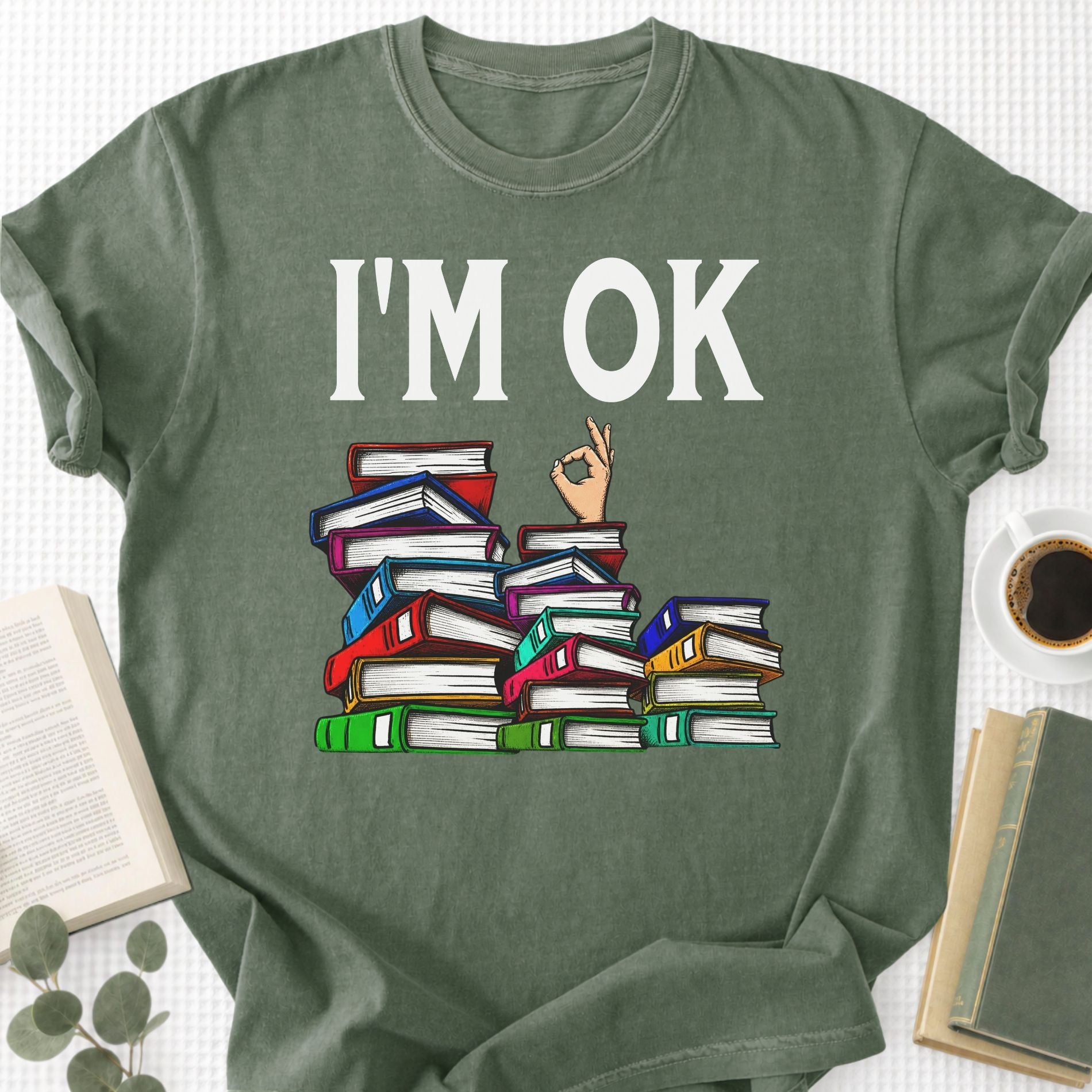 I'm Ok Unisex T-Shirt - Book Social Club