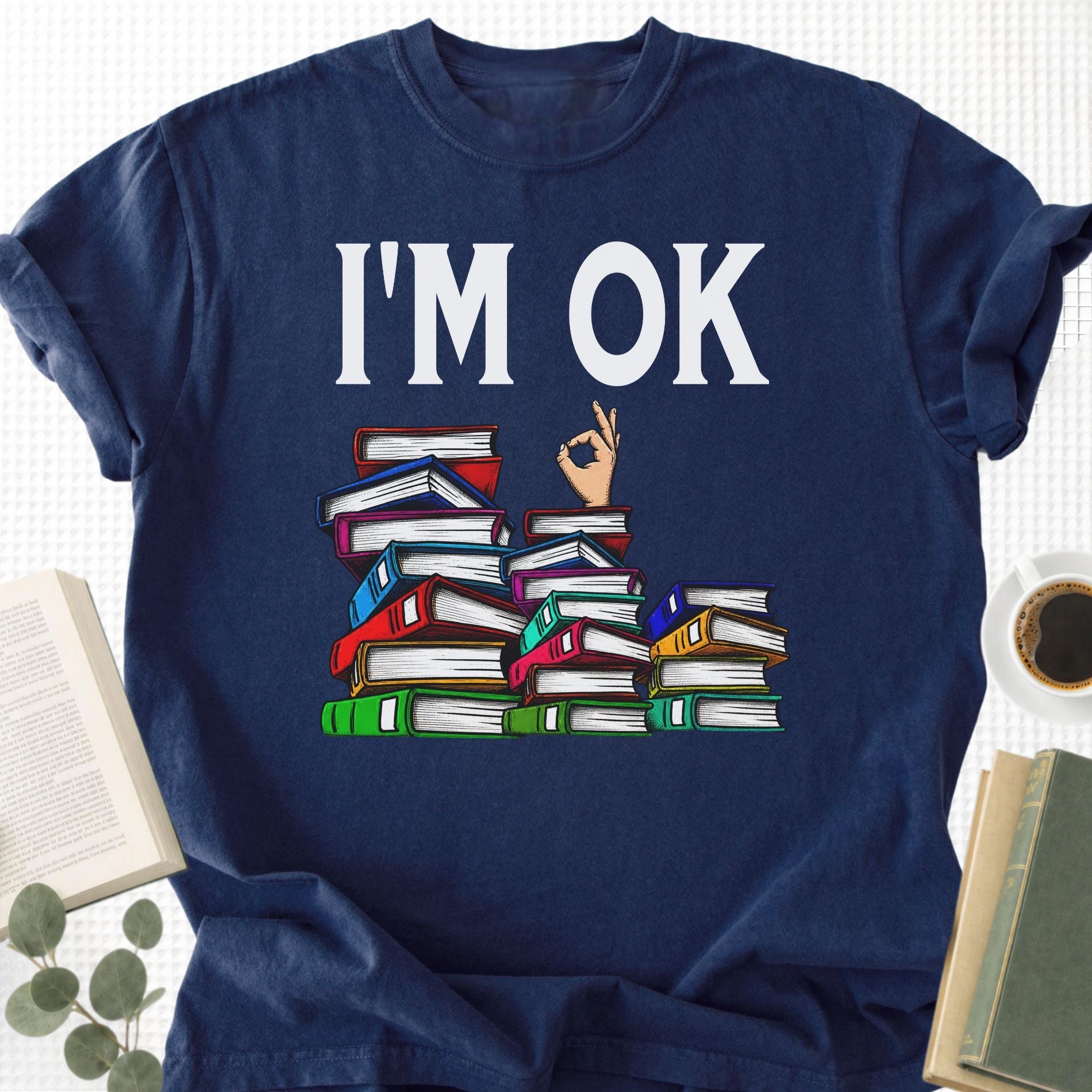 I'm Ok Unisex T-Shirt - Book Social Club