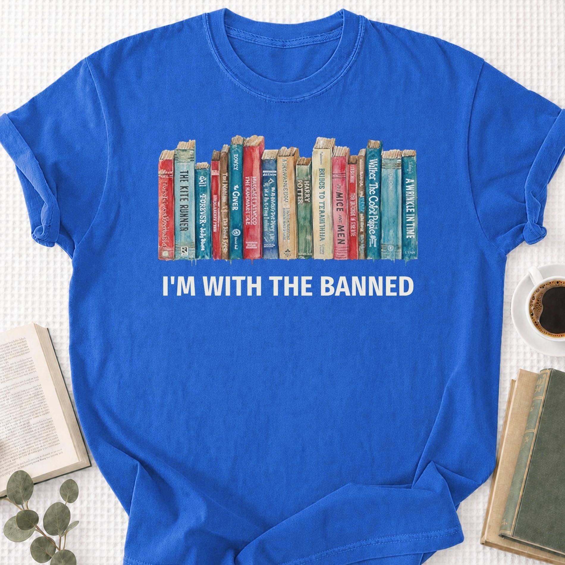 I'm With The Banned Unisex T-Shirt - Book Social Club