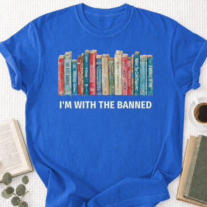 I'm With The Banned Unisex T-Shirt - Book Social Club
