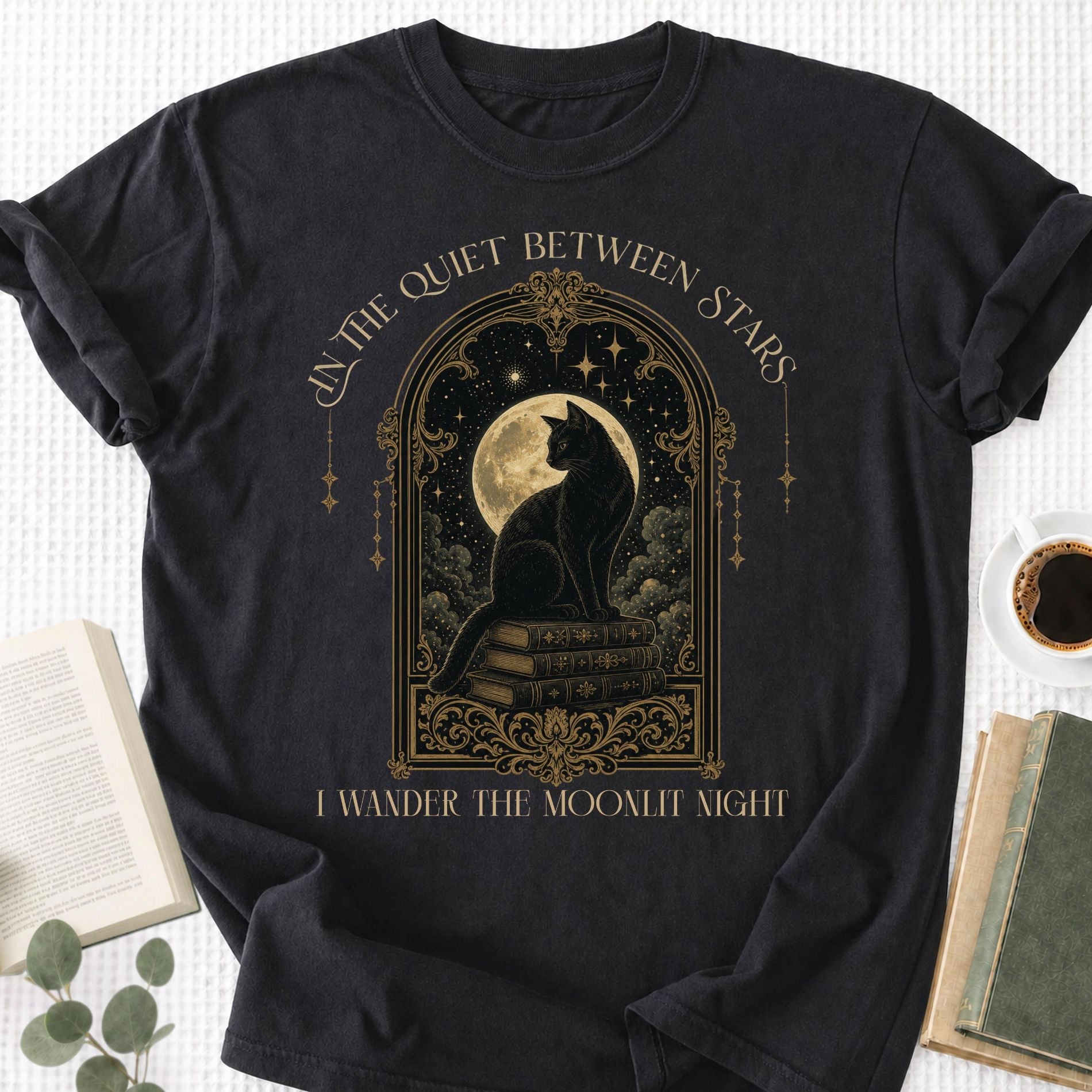 In The Quiet Between Stars Unisex T-Shirt - Book Social Club
