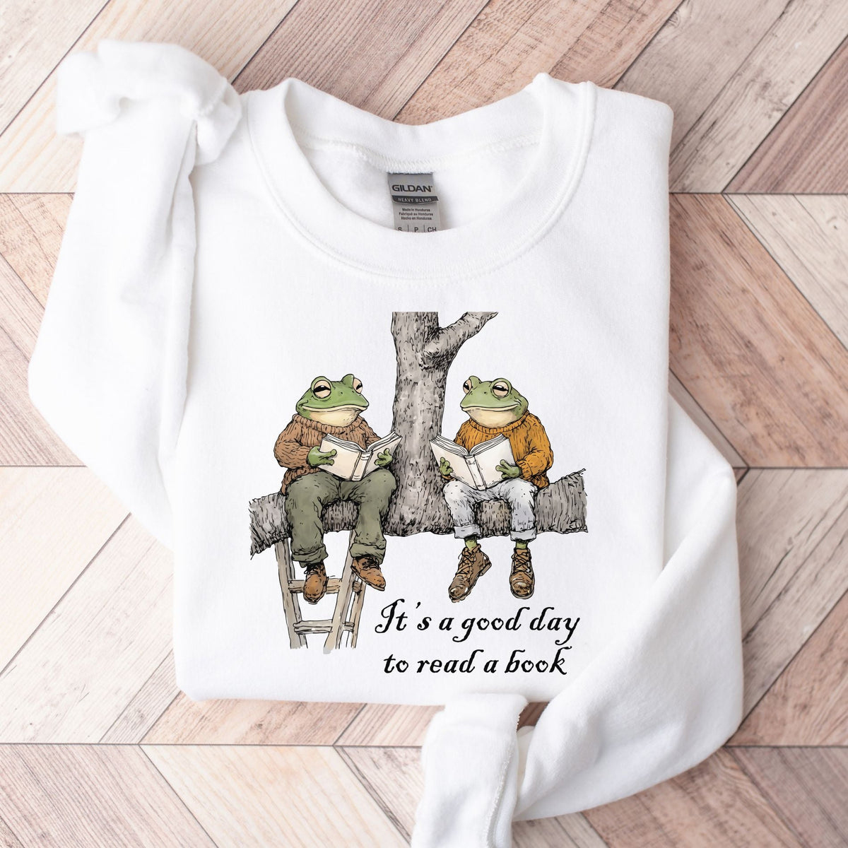 It's a Good Day to Read a Book Flogs Unisex Sweatshirt - Book Social Club