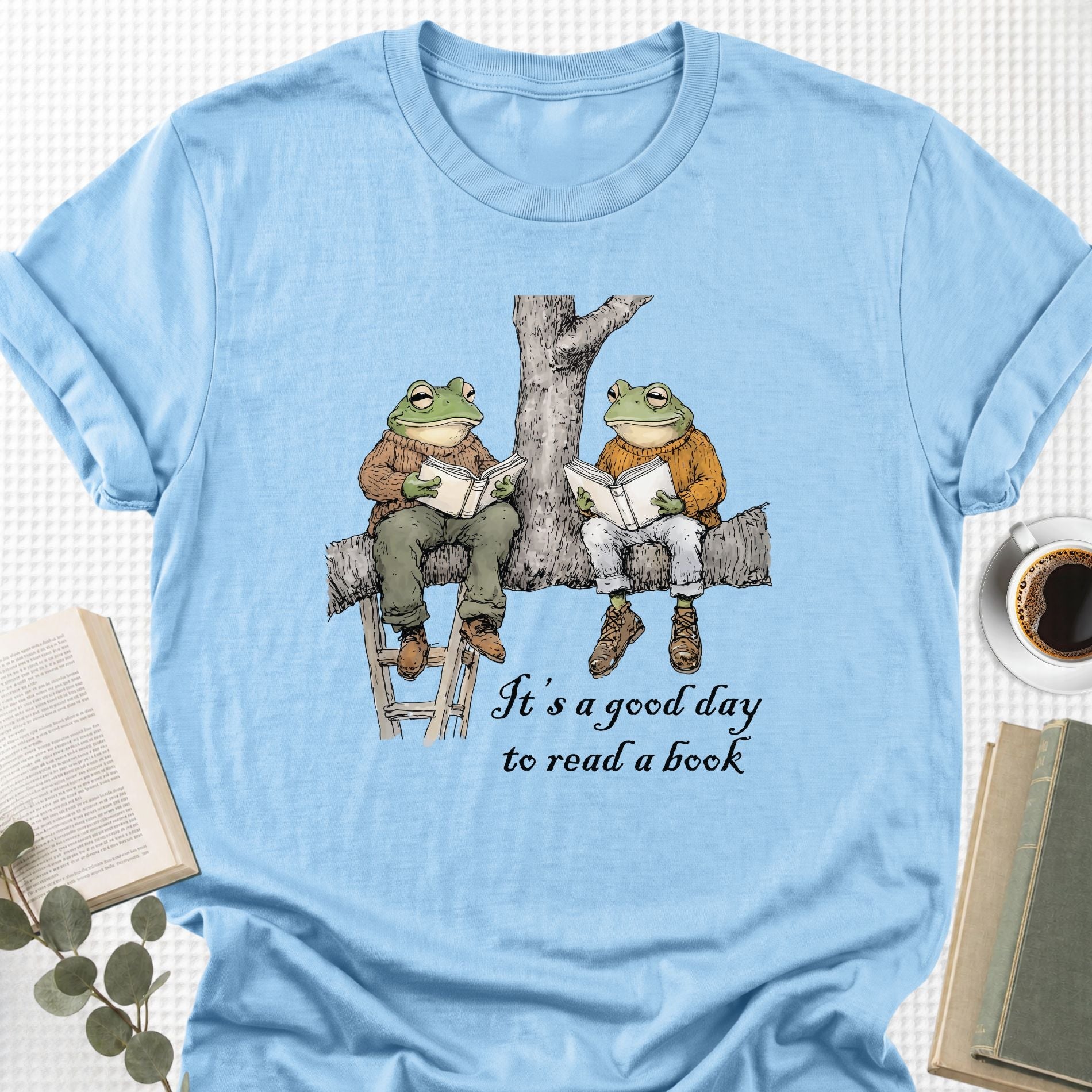 It's a Good Day to Read a Book Flogs Unisex T-Shirt - Book Social Club
