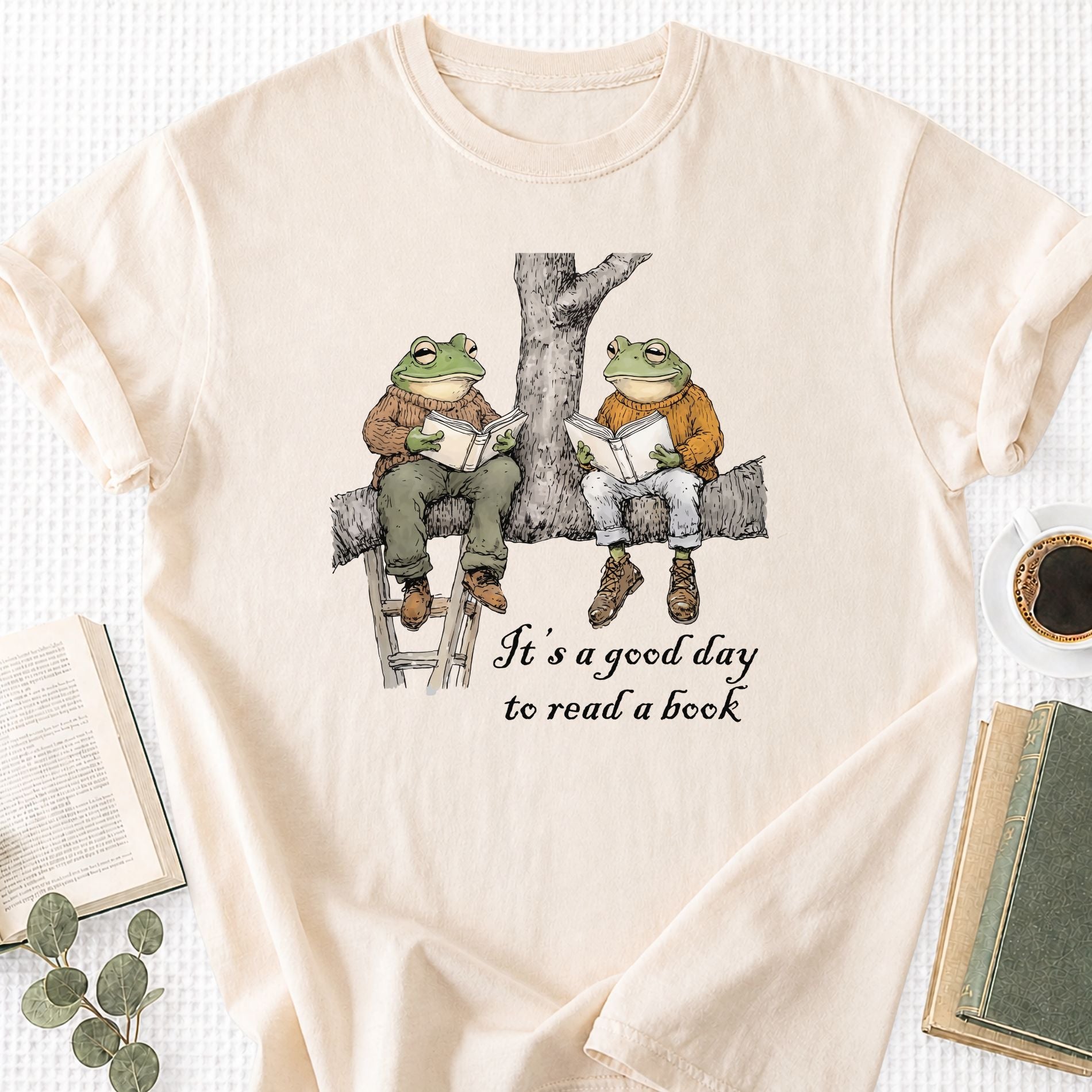 It's a Good Day to Read a Book Flogs Unisex T-Shirt - Book Social Club