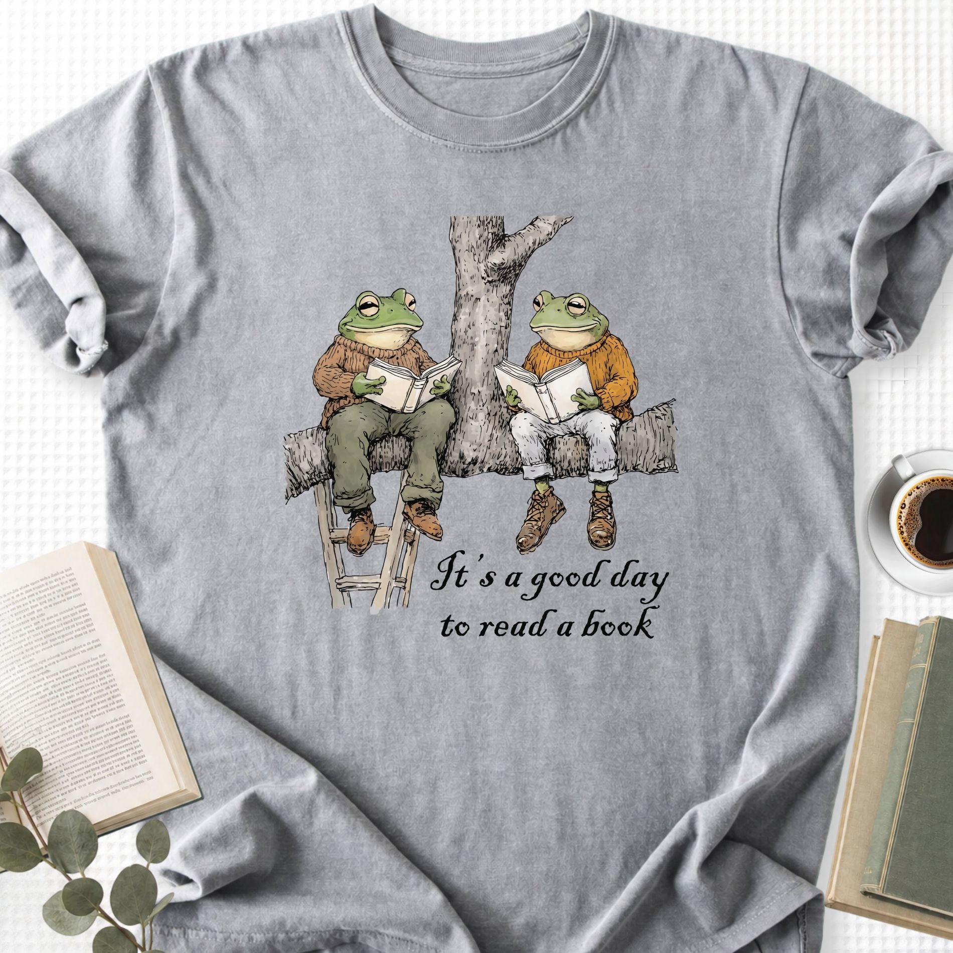 It's a Good Day to Read a Book Flogs Unisex T-Shirt - Book Social Club