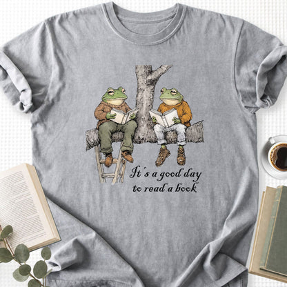 It's a Good Day to Read a Book Flogs Unisex T-Shirt - Book Social Club