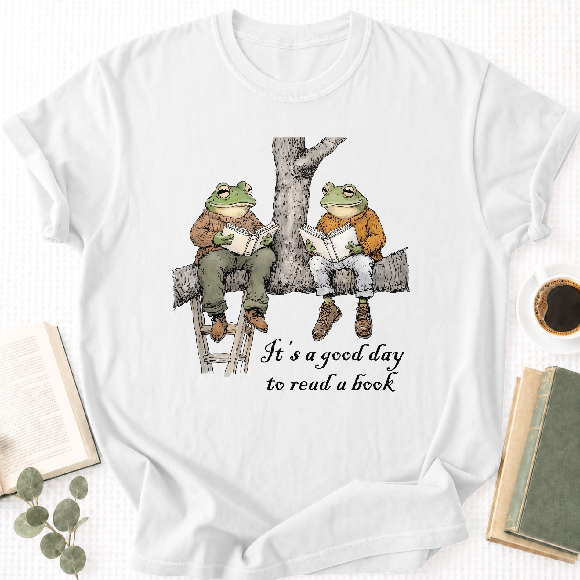 It's a Good Day to Read a Book Flogs Unisex T-Shirt - Book Social Club