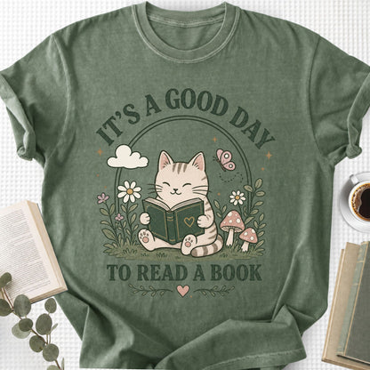 It's A Good Day To Read A Book Unisex T-Shirt - Book Social Club