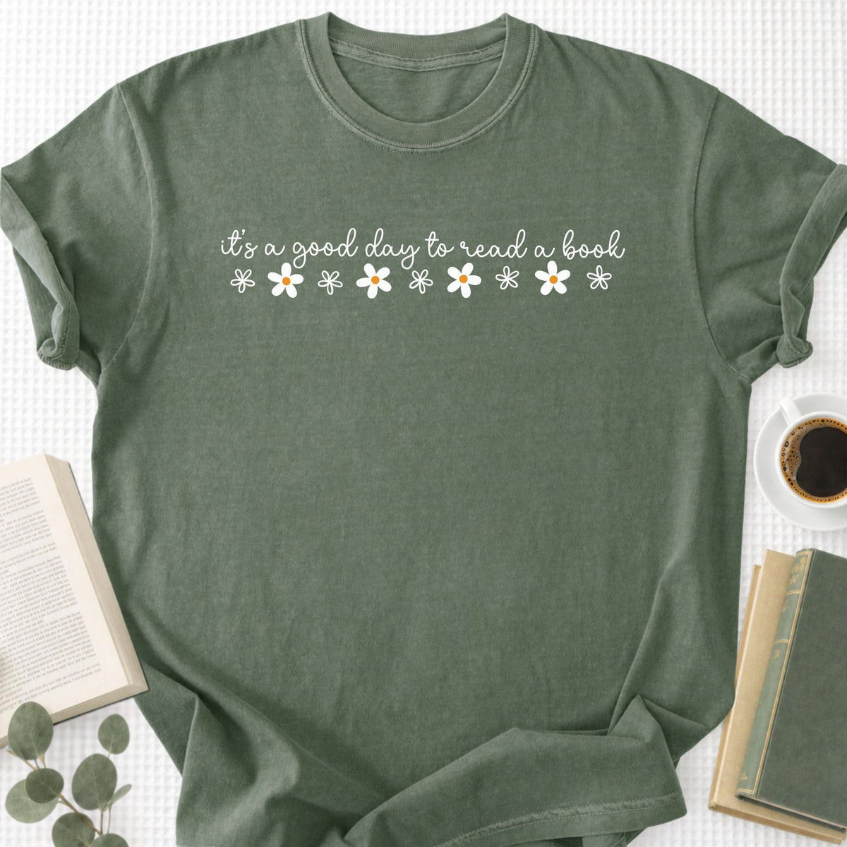 It's A Good Day To Read A Book Unisex T-Shirt - Book Social Club