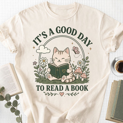 It's A Good Day To Read A Book Unisex T-Shirt - Book Social Club