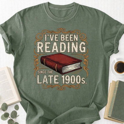 I've Been Reading Since Late 1900s Unisex T-Shirt - Book Social Club