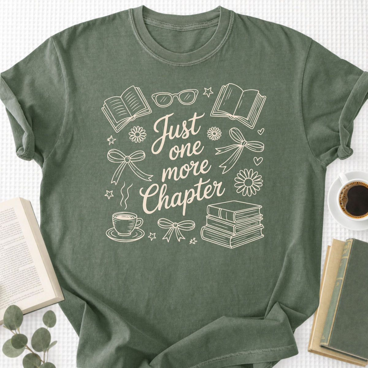 Just One More Chapter Unisex T-Shirt - Book Social Club