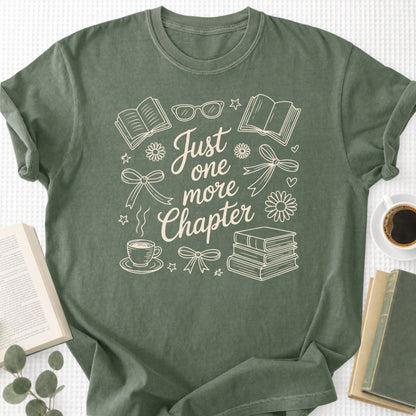 Just One More Chapter Unisex T-Shirt - Book Social Club