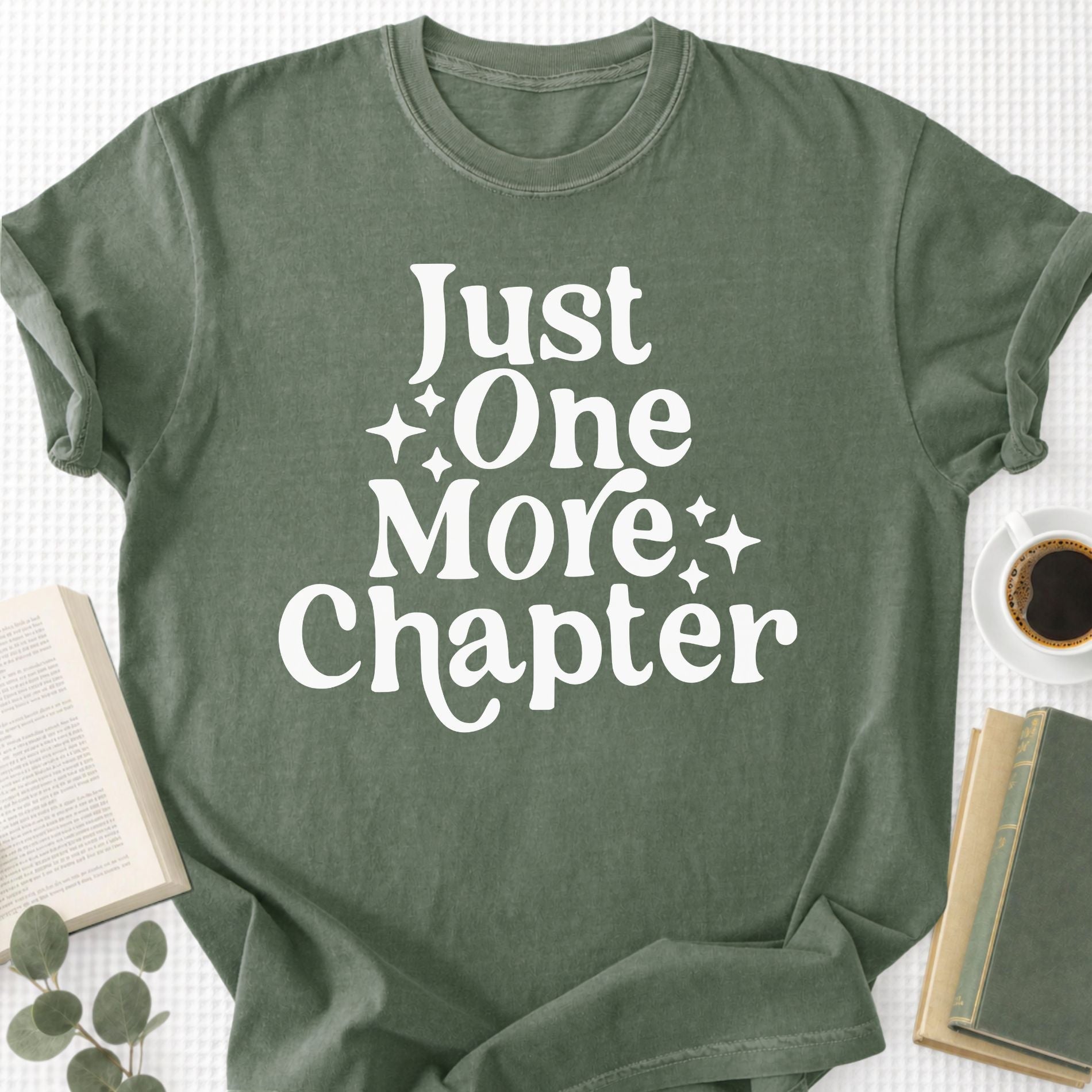 Just One More Chapter Unisex T-Shirt - Book Social Club