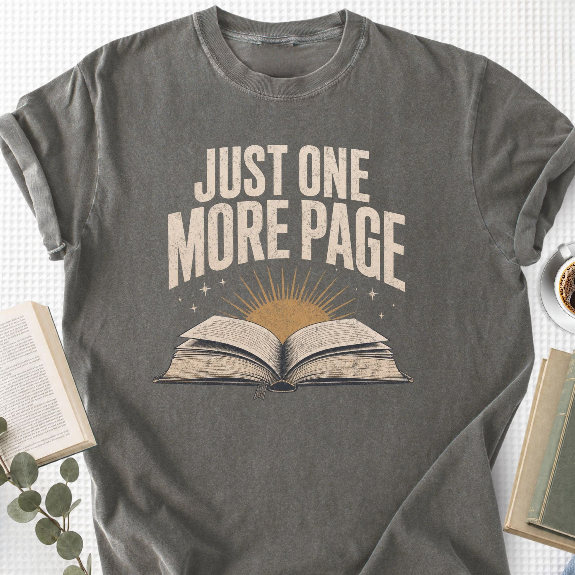 Just One More Page Unisex T-Shirt - Book Social Club