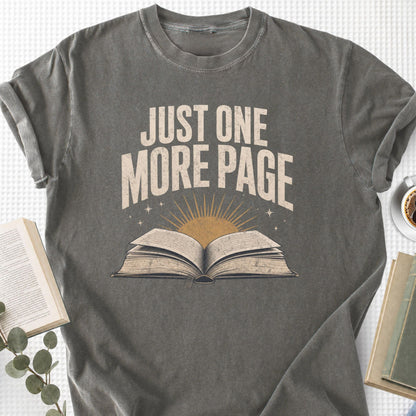 Just One More Page Unisex T-Shirt - Book Social Club