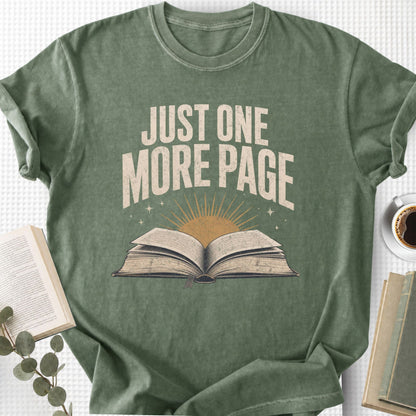 Just One More Page Unisex T-Shirt - Book Social Club