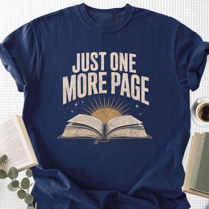 Just One More Page Unisex T-Shirt - Book Social Club