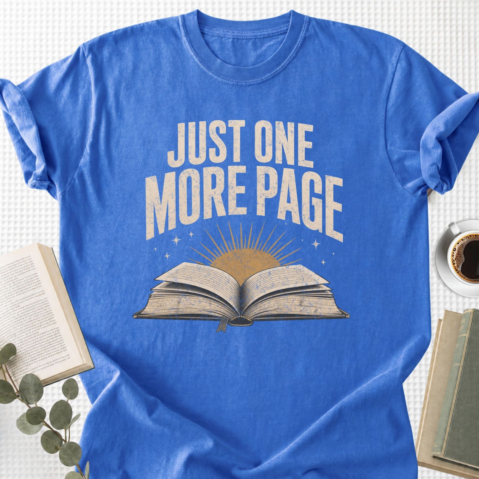 Just One More Page Unisex T-Shirt - Book Social Club