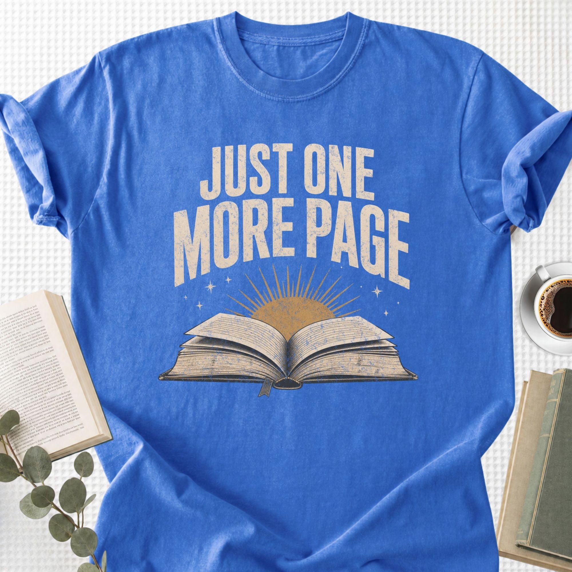 Just One More Page Unisex T-Shirt - Book Social Club