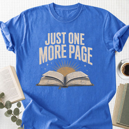 Just One More Page Unisex T-Shirt - Book Social Club