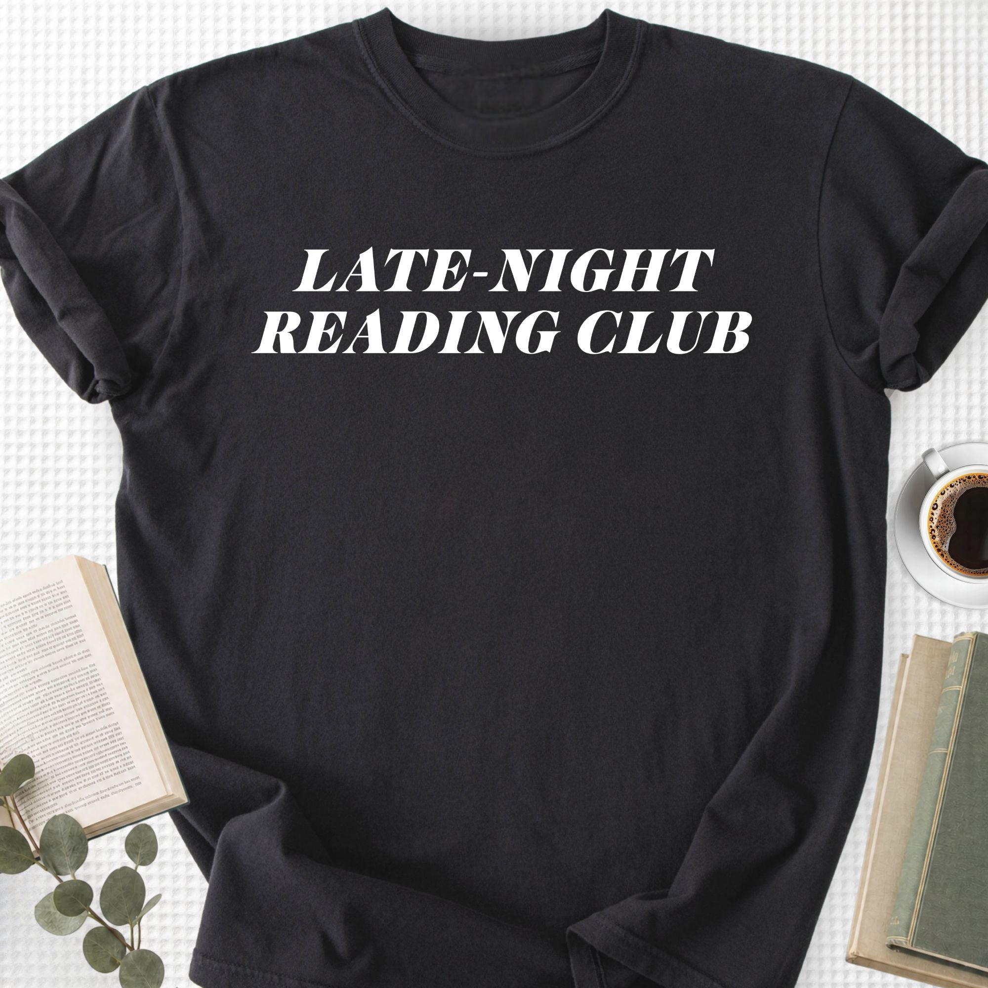 Late-Night Reading Club Unisex T-Shirt - Book Social Club