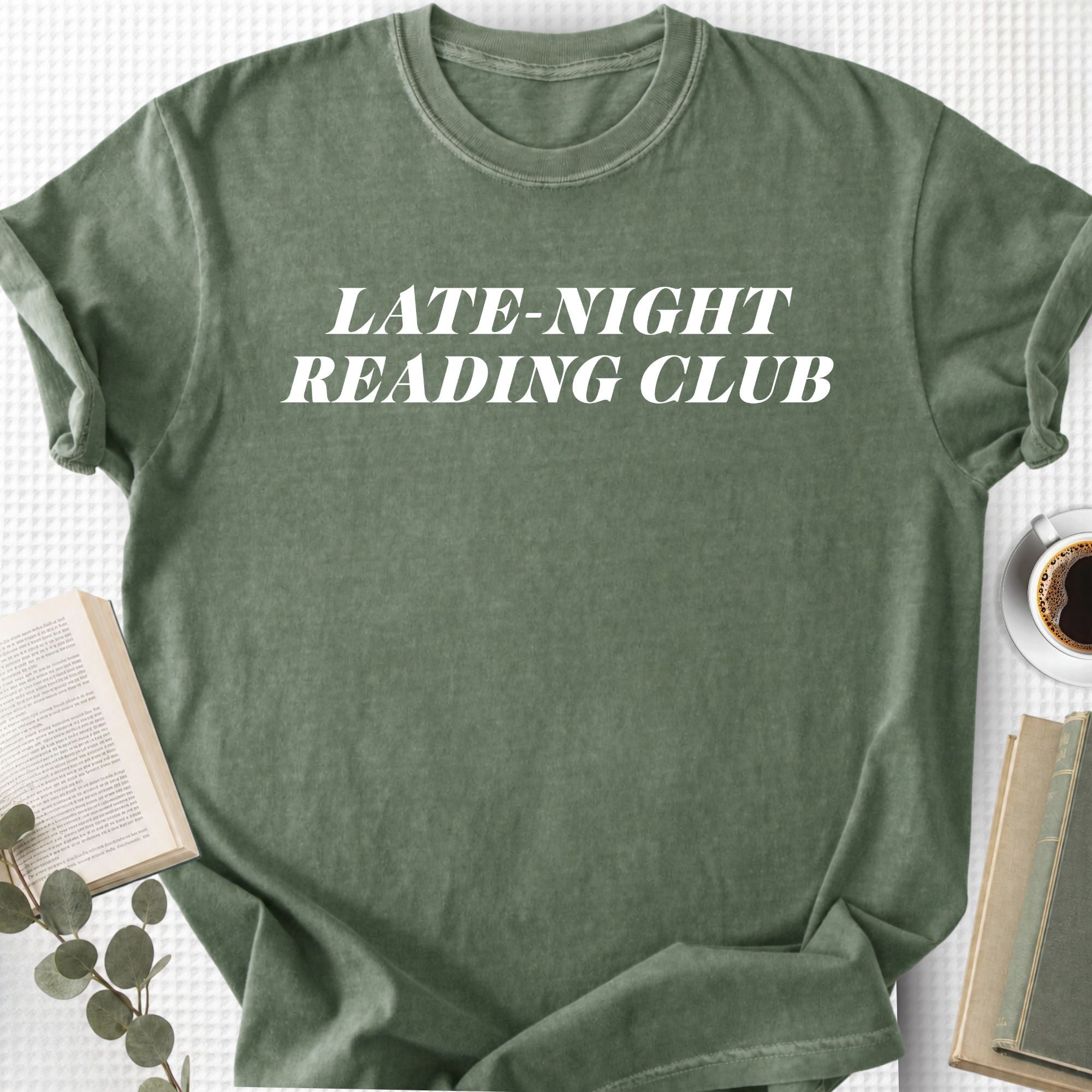 Late-Night Reading Club Unisex T-Shirt - Book Social Club
