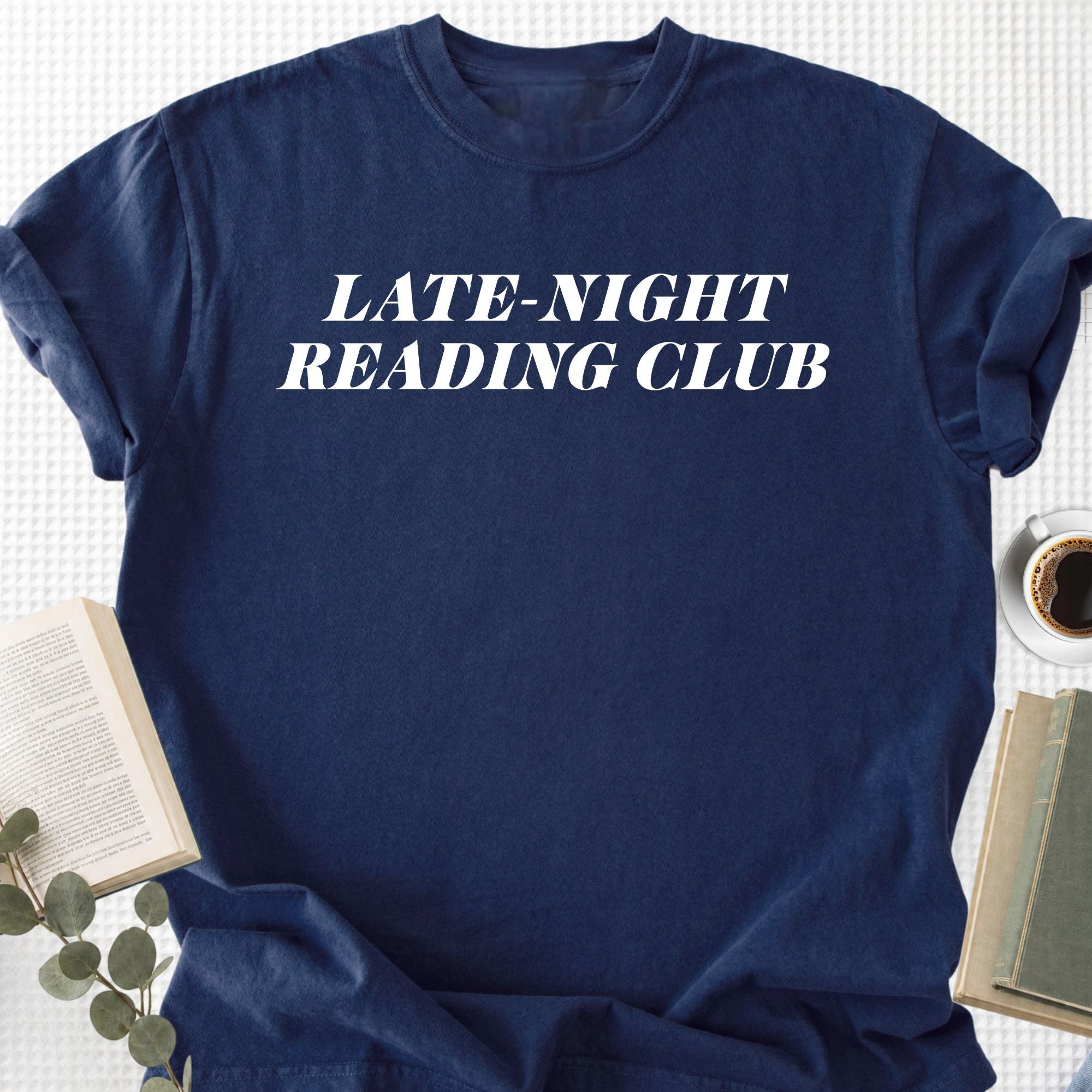 Late-Night Reading Club Unisex T-Shirt - Book Social Club