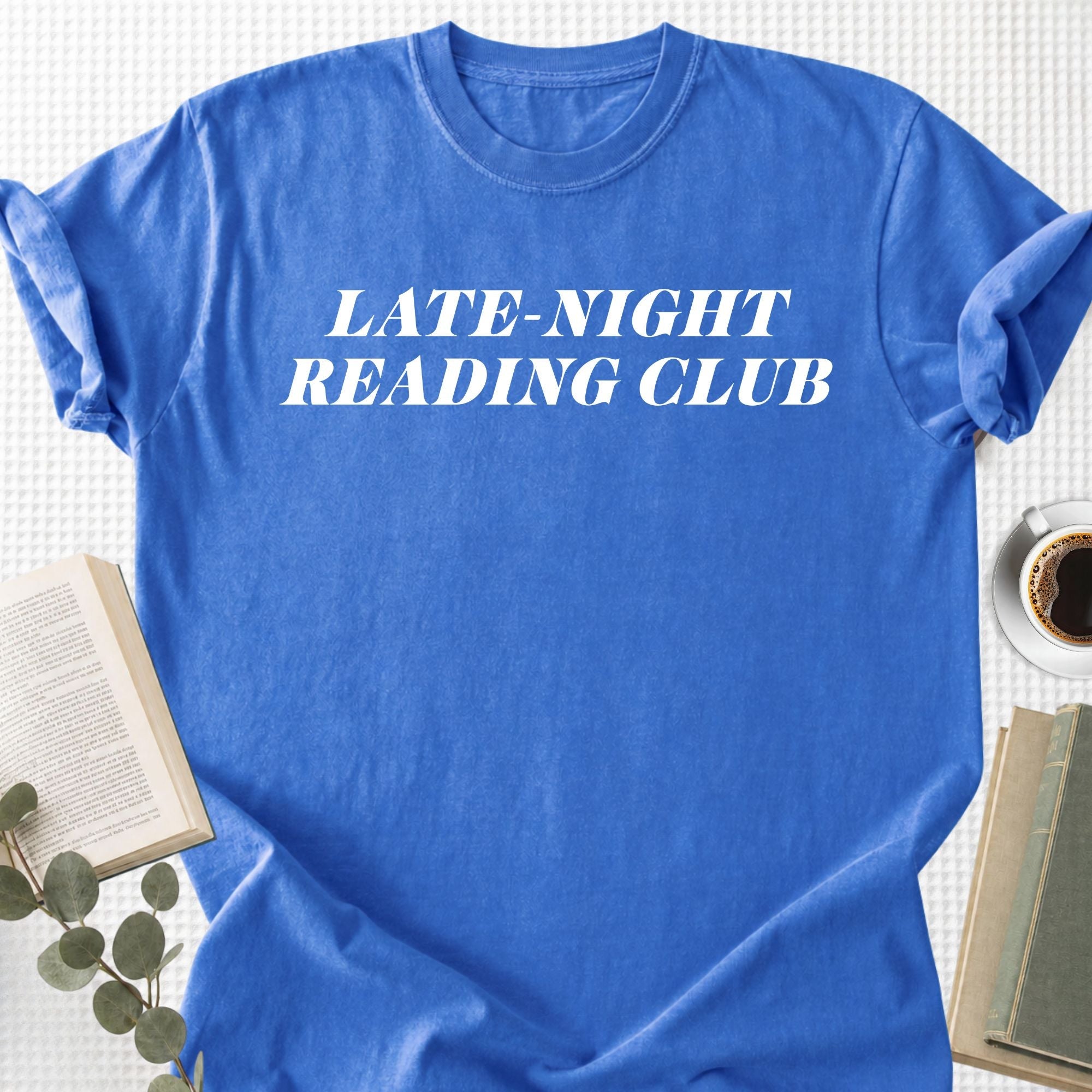 Late-Night Reading Club Unisex T-Shirt - Book Social Club