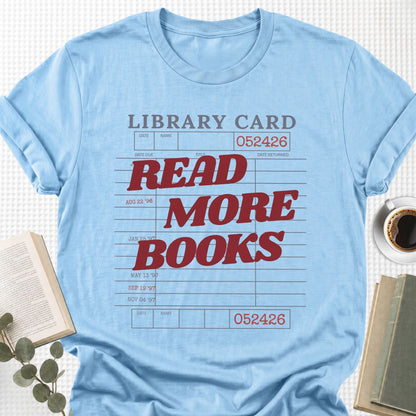 Library Card Unisex T-Shirt - Book Social Club
