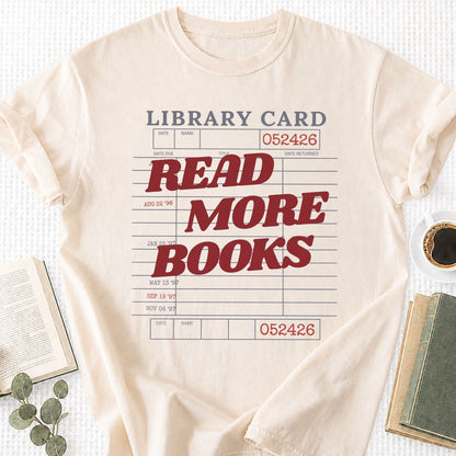 Library Card Unisex T-Shirt - Book Social Club