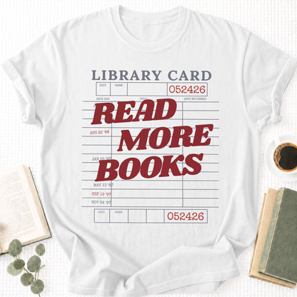 Library Card Unisex T-Shirt - Book Social Club