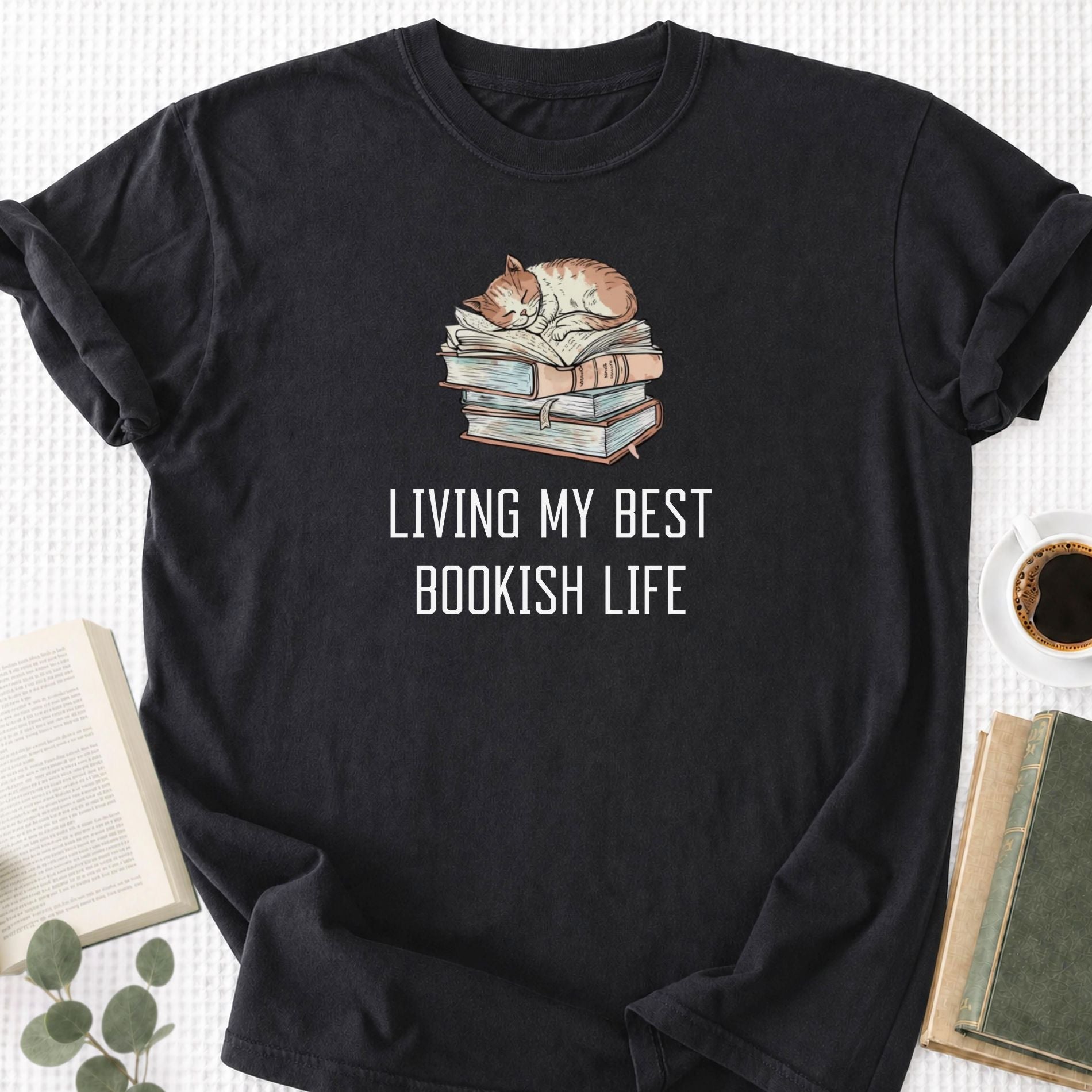 Living My Best Bookish Life Unisex T-Shirt - Book Social Club