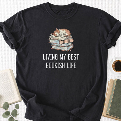 Living My Best Bookish Life Unisex T-Shirt - Book Social Club