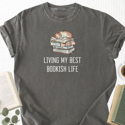 Living My Best Bookish Life Unisex T-Shirt - Book Social Club