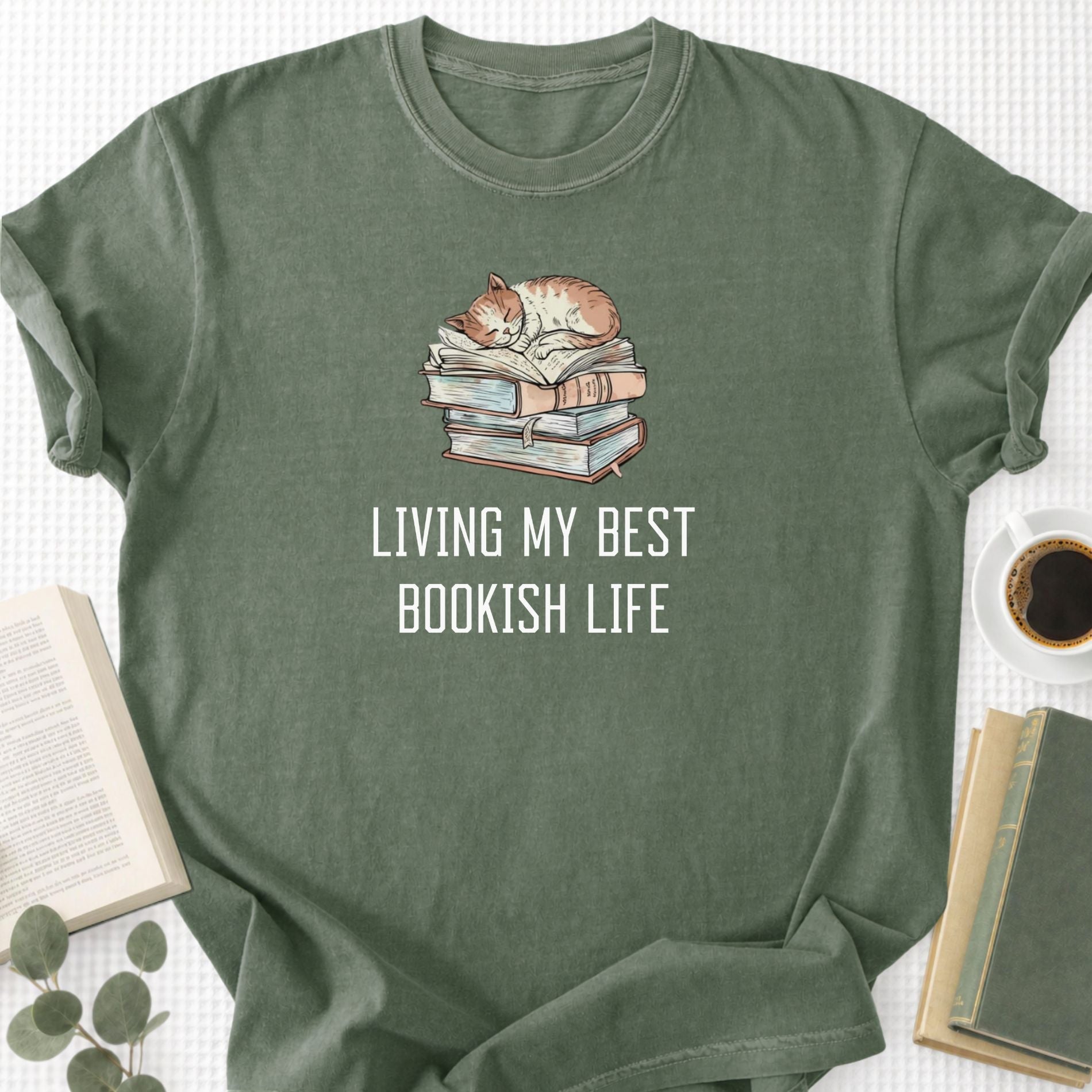 Living My Best Bookish Life Unisex T-Shirt - Book Social Club